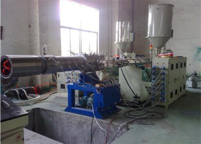 China Plastic Irrigating Corrugated Pipe Production Line / Extruder , Automatic for sale