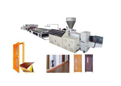 China Wood Plastic Board Machine / WPC Board Machine Construction Template Extrusion Line for sale