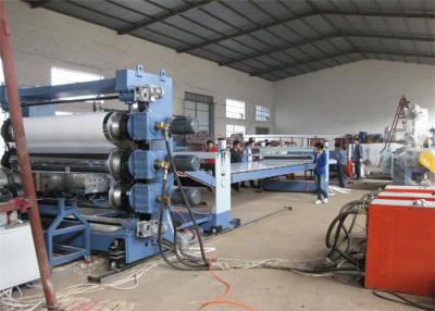 China PVC Decoration Plastic Sheet Extrusion Line / PVC Decoration Sheet Production Line for sale