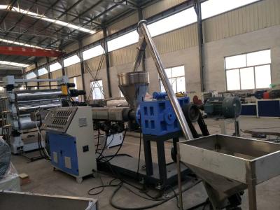 China Polyrethane PVC Free Foamed Plastic Sheet Production Line 1-30mm Thickness for sale