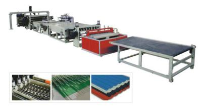 China PP PC Plastic Board Extrusion Line, PP Hollow Sheet Machinery with High Output for sale