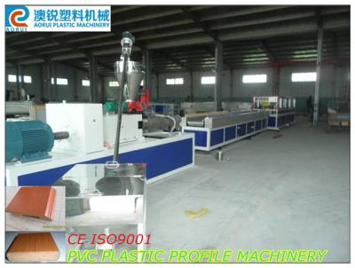 China PVC WPC PP PE Wood Composite Plastic Profile Production Line Making Extruder Machinery low noise for sale