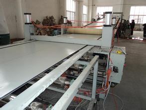 China Three - Layer WPC Construction Board Production Line For PVC WPC Formwork Extrusion for sale