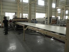 China Bathroom PVC WPC WPC Foam Board Machine , Recycled Conical Twin Screw Extruder for sale