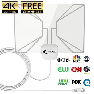 China Hot Selling High Quality White Indoor PC Long Range High Performance HDTV Antenna for sale