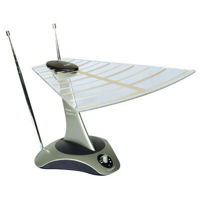 China 4g Ready Indoor Digital Antenna 32db HD TV Antenna VHF Digitop UHF Indoor Antenna for sale