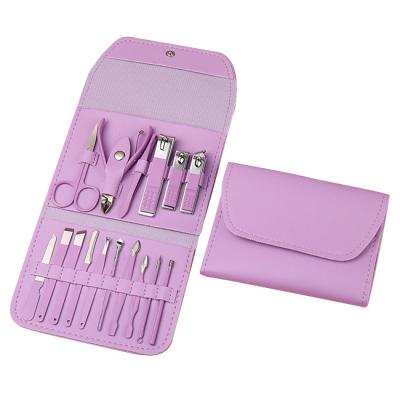 China Eco-friendly Cordless Manicure Cutters And Pedicure Set Equipment Nail Clipper Set Stainless Steel for sale