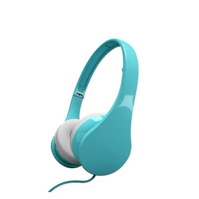 China Headband Stretching Cute Kids Headset PC Computer Gaming Foldable Headset With 3.5mm Cable Wired Earphones With Mic For Children for sale