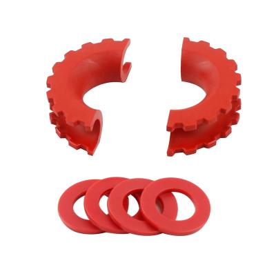 China 5/8 D Shackle Insulator Rattle Protector Anti Towing Parts For Jeep Offroad Recovery 4x4 Accessories 10*10*5cm for sale