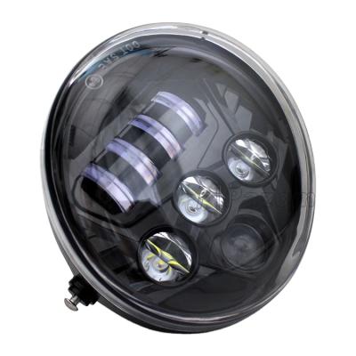 China Polycarbonate And Diecast Aluminum Not DOT LED Lamps Motorcycle Headlights For VRSC VRSCA VRSCAW V-stem for sale