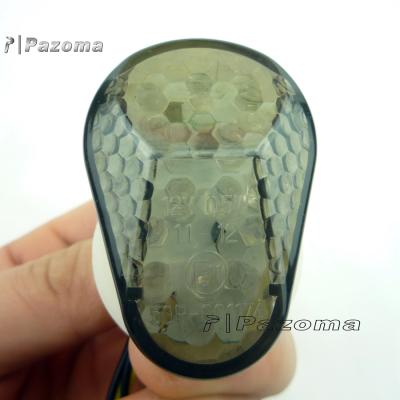 China Plastic LED Turn Signal Lights Signal Lights For Kawasaki ZX6R ZX7R ZX9R ZX10R ZX12R ZZR600 ZRX1200S for sale