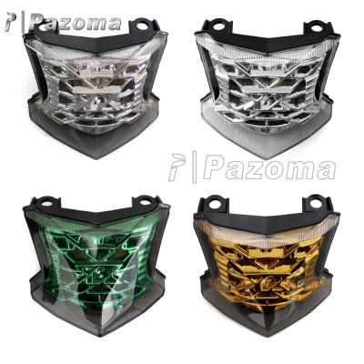 China ABS Plastic Pazoma ABS Plastic LED Tail Lights Motorcycle Tail Lights For Kawasaki 2017-2018 NINJA for sale