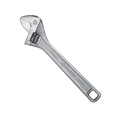 China Overall heat treatment high strength labor saving and high efficiency BESTIR Specials Specials Square Hole Chrome Adjustable Wrench Core Universal for sale