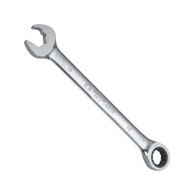 China Overall Heat Treatment High Strength Labor Saving and High Efficiency BESTIR High Quality Chrome Vanadium Steel Quick Dual-Use Opening Wrenches Handle Ratchet Wrench for sale