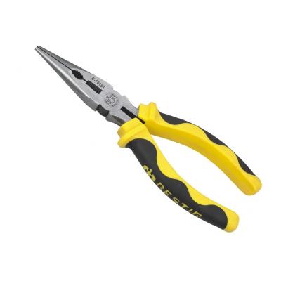 China BESTIR NEW Brand Customized Polishing Wavy Handle Universal Linesman Long Nose Pliers 55 for sale