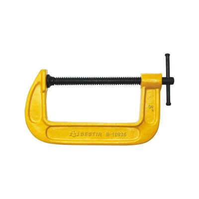 China MULTI FUNCTIONAL BESTIR Two Color Hemp Surface Dipped Non-Slip Grip Multi Tool G-Clamps for sale