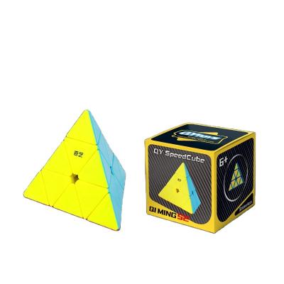 China DIY TOY QIYI Speed ​​Cube Triangle Puzzle Toy Pyramid Magic Cube For Kids for sale