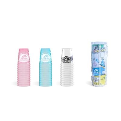 China DIY TOY Quality Transparent Version Color Stacking Cup for sale