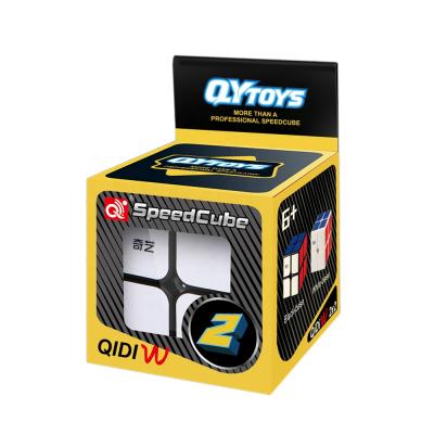 China Toy New Arrival Qiyi Qidi 2x2x2 Cube Qidi W Speed ​​Educational Magic Cube For Children for sale