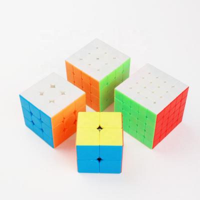 China Educational Toy Moyu Cube Bundle MeiLong 2x2 3x3 4x4 5x5 Speed ​​Cube Set Stickerless Brain Teaser Puzzle Toy For Kids Adults Challenge for sale