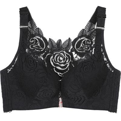 China New QUICK DRY women lace up comfortable sexy bras and breathable push up big cup lady bra plus size underwear for sale