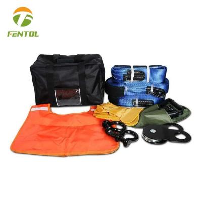 China AUTO 4WD  Off-road  Recovery Winch tools bag Winch Accessories Kit for sale