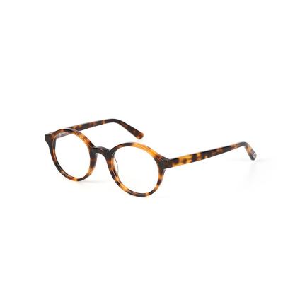 China Custom Round Reading Glass Vintage Metal Eyewear PC OEM/ODM Optical Glasses Frames for sale