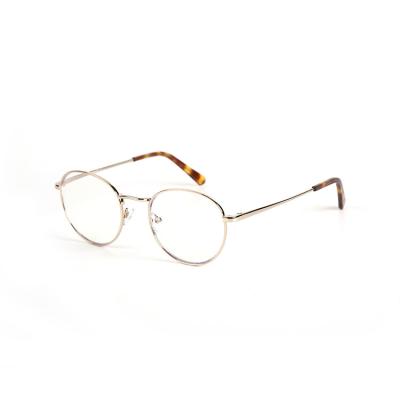 China For Christmas Gift Trendy Reading Glass Metal Latest Glasses Frame Girls Eyeglasses Frame Optical Frame for sale