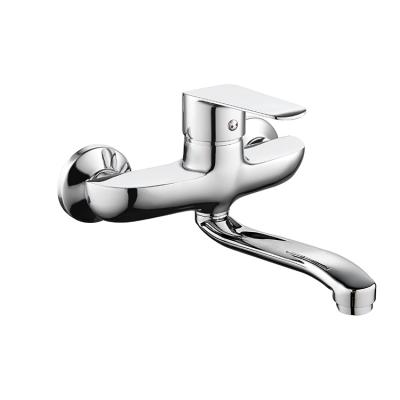 China Modern Newest Top Tier Basin Water Faucet Mixer Taps Modern Single Handle Shower Room Bathroom Faucet for sale