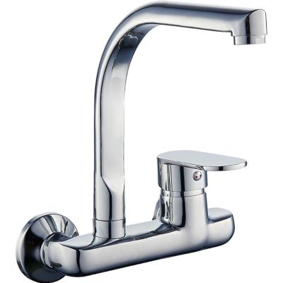 China Modern High Value New Design Single Hole Waterfall Mixer Sink Kitchen Faucet Bathroom Wash Face Kitchen Faucet for sale