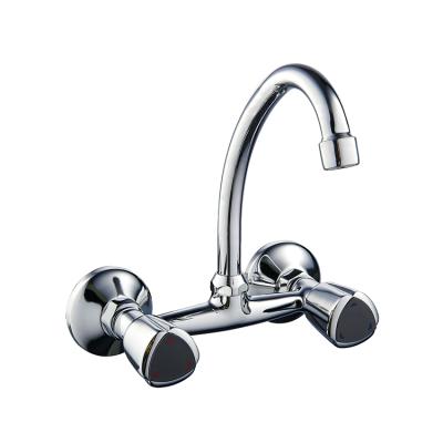 China Without Handles High Quality Popular Manufacture Good Price Double Spout Long Sliding Bar Basin Faucet for sale