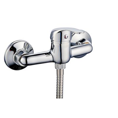 China Without Slide Bar Installation Wall Mounted Popular Zinc Mixer Rain Shower Head Faucets Shower Faucet for sale