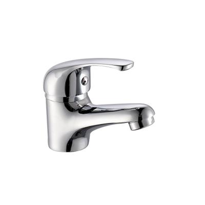 China Modern Single Handle Water Wash Basin Sink Mixer Taps Single Metered Plating Single Handle Wash Basin Sink Faucet for sale