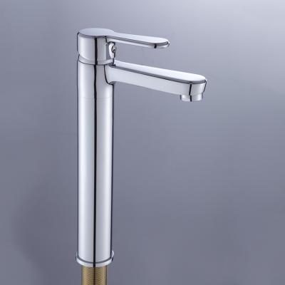 China New Design Taps Well Selling Modern Bathroom Sink Faucet Basin Water Metered Single Handle Faucet for sale