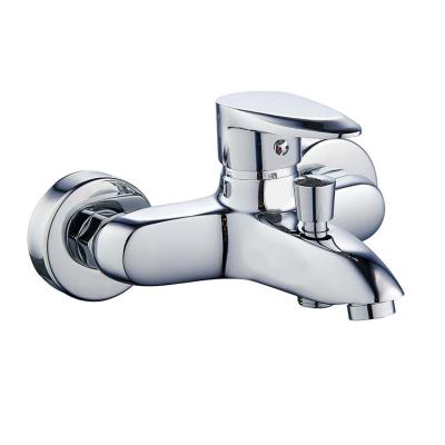 China New High Quality Metered Bath Faucets Factory Direct Selling Double Switch Rotation Faucet Bath Faucet for sale