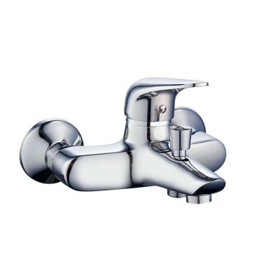 China Without Slide Bar Design New 2021 Deck Mounted Single Handle Zinc Alloy Basin Faucet For Bathroom for sale