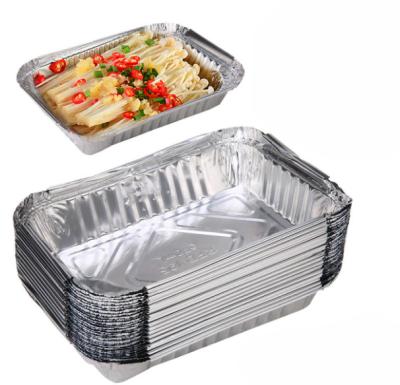 China Disposable Container Tin Drip Pans Grill Accessories Heat Resistance Aluminum Foil for sale