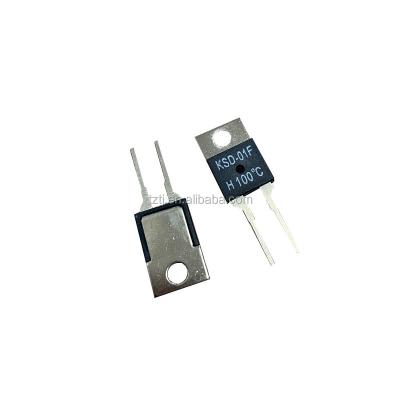 China Commercial Custom 0-125 Degree Fan Temperature Control Switch Ksd-01f Directly Inserted PCB Circuit Board for sale