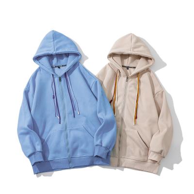 China Wholesale Anti-Shrink Size Mens Puls ODM/OEM Hoodies Full Zip Custom Print Logo Hoodie For Man And Women for sale