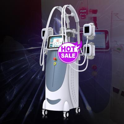 China Winkonlaser Best Weight Loss Cryolipolisis Machine 4 Handles Weight Loss Cavitation RF Kryolipolysis Machine for sale