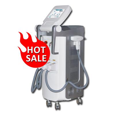 China Pigment Removal Newest 3 in 1 Ipl+Elight Hair Removal ND Yag Laser Tattoo Removal RF Skin Rejuvenation Machine for sale