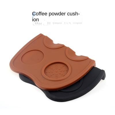 China nti corner slip mat durable silicone coffee tamper good quality three size coffee tamper wear resistant pad for sale