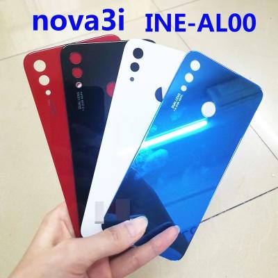 China 10pcs Battery Cover Back Glass Cover Glass For Huawei nova 3i Rear Door Panel Glass Case For Huawei nova 3i Battery Cover for sale