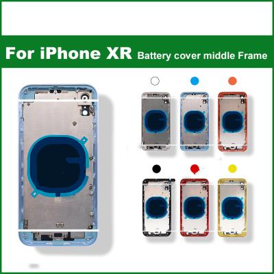 China 10pcs Glass For iPhone X XS XSMAX XR 11 pro 12 PRO max 13 PRO max battery frame case mi max back door cover and sim back glass case for sale