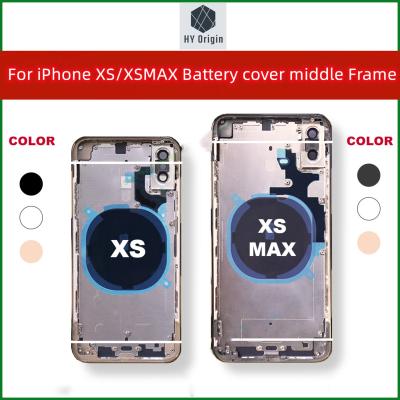 China Glass for case no. iPhone XS Xs Battery Back Cover Frame SIM Tray Side Key Case Max Room Part Average Cable Tool for sale