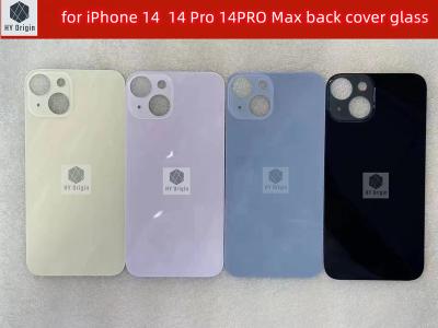 China 10 Pack Battery Back Glass Cover Big Wide Camera Hole Replacement For iPhone 14 14 plus 14 pro 14PRO Max Back Shell Door for sale