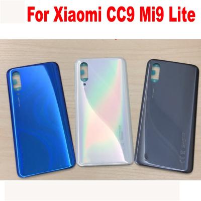 China Original 10pcs Brand New Glass For Xiaomi Mi9 Lite Glass Back Cover Battery Case Back Door Cover For Xiaomi MI CC9 cc 9 Pho Case for sale