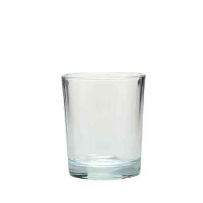 China Customized Clear Glass Tealight Candle Holders 100ML Volume LFGB for sale