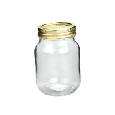 China Maßgeschneiderte Mason Jar Trinkgläser Transparente Mason Jar mit Griff zu verkaufen