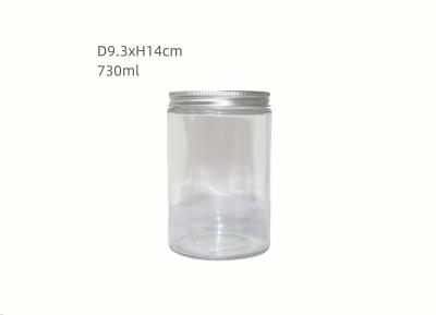 China 730ml Empty Glass Jars for Daily Supply Up to 50000PCS 0.15- 0.29 per piece for sale